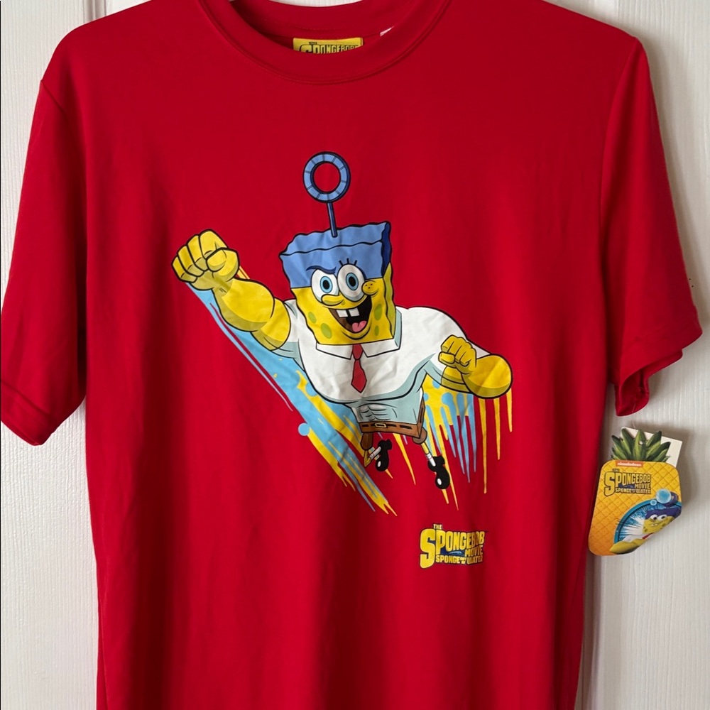 T-shirt Spongebob Squarepants boys new size XXL 18 polyester
